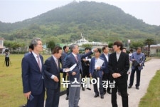 박종훈 교육감, 도서지역 통영 사량초·사량중 방문