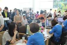 시지3차 서한이다음, 모델하우스엔 수요자들 북적