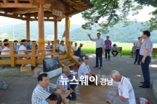 박영일 남해군수, 폭염 속 민생ㆍ소통 행보‘잰걸음’