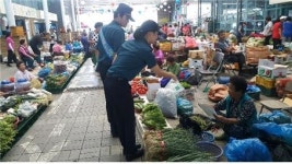 진안경찰서, 전통시장에서 ‘4대 사회악 근절’ 현장홍보