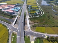 국도 29호선 화순 모산리 교차로 개통