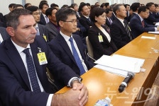 [포토]‘국정감사 참석한 담배 4사 대표’