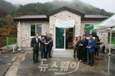 곡성군, 오곡면 미산3구 경로당 준공식 개최