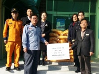 나주시, 신승호 남평읍의용소방대장 사랑의 쌀 전달