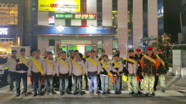 대구 범어지구대, 연말연시 특별치안활동 펼쳐