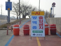 군산시, 조류인플루엔자 유입 차단 총력