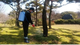 전주시시설공단, 덕진공원 소나무 병충해 방제