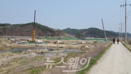 곡성군, 옥과면 주산1교 교량개축 8월 완공목표 추진 박차