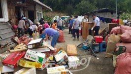 곡성군 석곡면 행정복지센터, 장애인가구 대청소 봉사