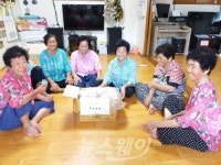 담양봉산교회, 어르신들 위한 생닭 138마리 기부