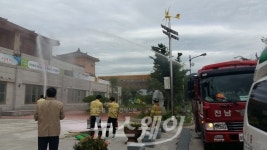 장성119안전센터, 장성공공도서관 합동 소방훈련 실시