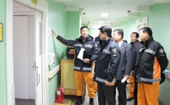 최병일 경북소방본부장, 병원시설 긴급 현장점검