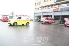 천안동남소방서, 소방차 길 터주기 불시출동 훈련 실시