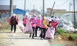 광주비아농협 ´농가주부모임´,  농촌환경 정화활동