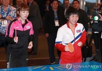 남북 여자탁구,세계선수권대회서 27년 만에 단일팀 구성…경기 없이 4강 진출