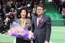 보성군, 임성자 골드디움(주) 대표에 영예로운 ‘보성군민의 상’ 수여