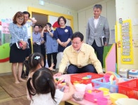 채현일 영등포구청장, 어린이집ㆍ경로당 찾아 운영실태 점검
