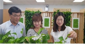 인천상수도사업본부, `그린힐링오피스` 조성...쾌적한 사무환경 마련