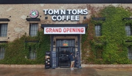 탐앤탐스, 미국 텍사스주 댈러스점 오픈