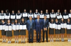 IPA, 인천여상 햇빛장학생에 `나눔태양광발전소` 장학금 수여