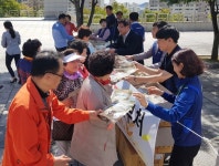 농협목포농수산물유통센터, 목포시민의 날  농산물 증정 행사