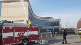 화순군, 농업기술센터와 능주119안전센터 합동소방훈련