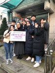 인천 미추홀구 청소년모의창업동아리 ‘나슬’, 스텔라의 집에 기부금 전달