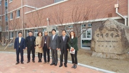 대구시 의회, 경서중학교 이전 현장 점검