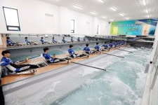 용인시, 국내 첫 국산 로잉탱크 용인조정경기장에 설치