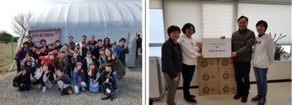 마사회 선릉지사, 대치4동 지역행사에 후원금 전달