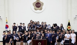 안남고ㆍ인천동양중, 인천시의회 의정아카데미 본회의 체험교실 참가