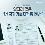 [친절한 랭킹씨]일자리 많은 ‘핫! 국가기술자격증 20선’