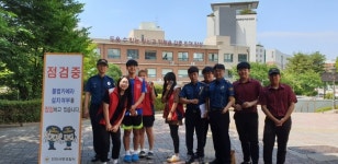 천안서북경찰서, 나사렛대 화장실 몰래카메라 점검나서