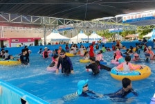 경산시, 진량근린공원 어린이물놀이장 개장