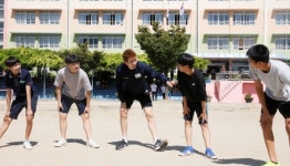 대구FC, 죽전중 방문해 축구 클리닉 실시