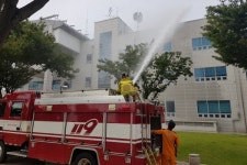 경산시 진량읍, 119안전센터 합동 소방훈련 실시