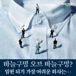 [카드뉴스]바늘구멍 오브 바늘구멍? 임원 되기 가장 어려운 회사는…
