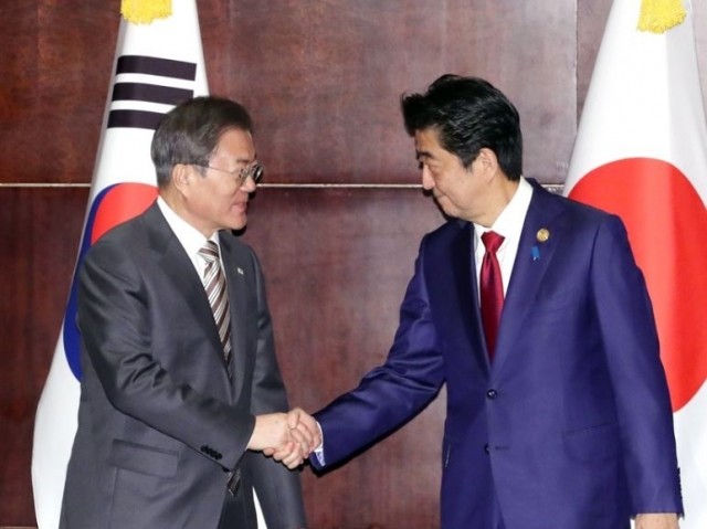 한일, 캐나다 G7에서 정상회담 조율 중 - 핵·미사일 대응과 협력 강화가 초점