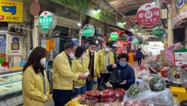 김천시 봉산면, 코로나 19 극복 전통시장 장보기 행사