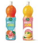 웅진식품, 과즙음료 ‘자연은 플러스’ 2종 출시