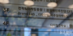 한국고려당테크놀로지 | [NW포토]‘한국테크놀로지그룹’ 본사사옥에서 제거된 층별 안내판