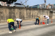 경산시, 남천강변 일대 환경정화활동 실시