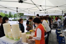 LH전북본부, 사회적협동조합 협업 점빵장터 개최