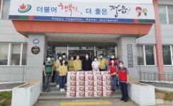 정읍시 정우면에 코로나19 극복을 위한 온정의 손길 이어져