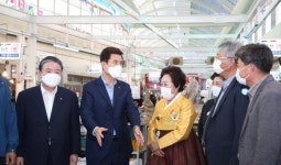 포항시, 오천삼광시장 아케이드 공사 마무리