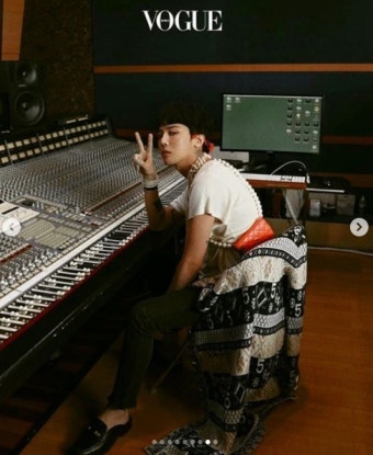 지드래곤, 컴백 예고?…“새 앨범 곡 작업 중”