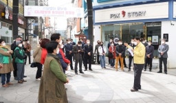 주낙영 경주시장, 중부동 골목상권 재도약사업 등 점검하며 소통행보