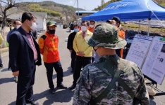 주낙영 경주시장, 산내면 실종노인 수색현장 찾아 ‘조속한 구조’ 당부