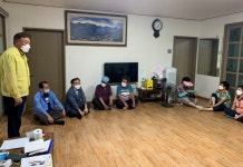 이창재 김천 부시장, 경로당 방문해 폭염 대응태세 점검