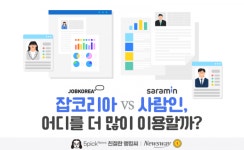 [친절한 랭킹씨]잡코리아 vs 사람인, 어디를 더 많이 이용할까?